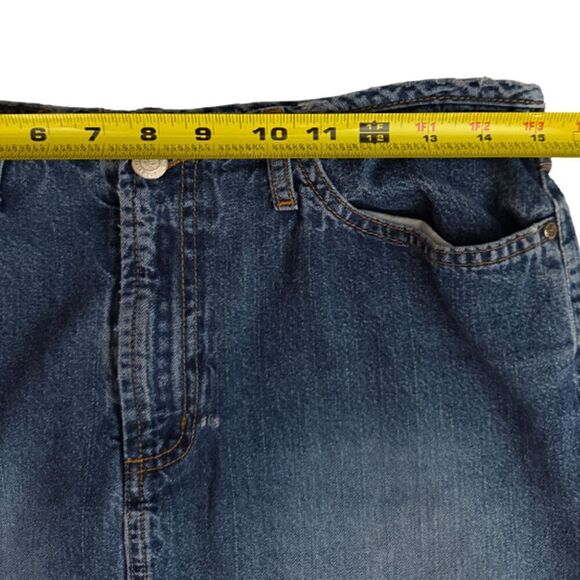 Paris Blues Y2K Distressed Denim Skirt - Picture 9 of 11